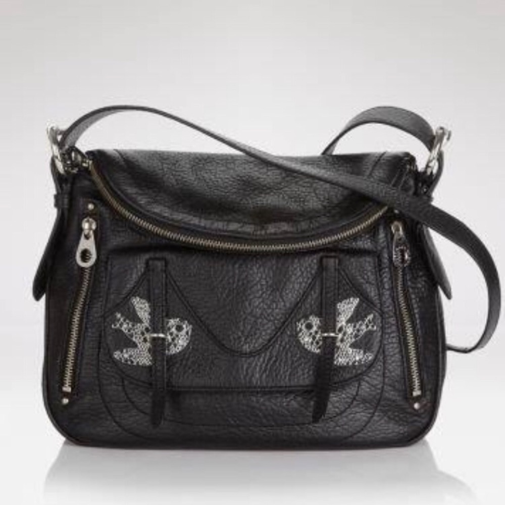 MBMJ Petal to the Metal Natasha Crossbody ~ Black
